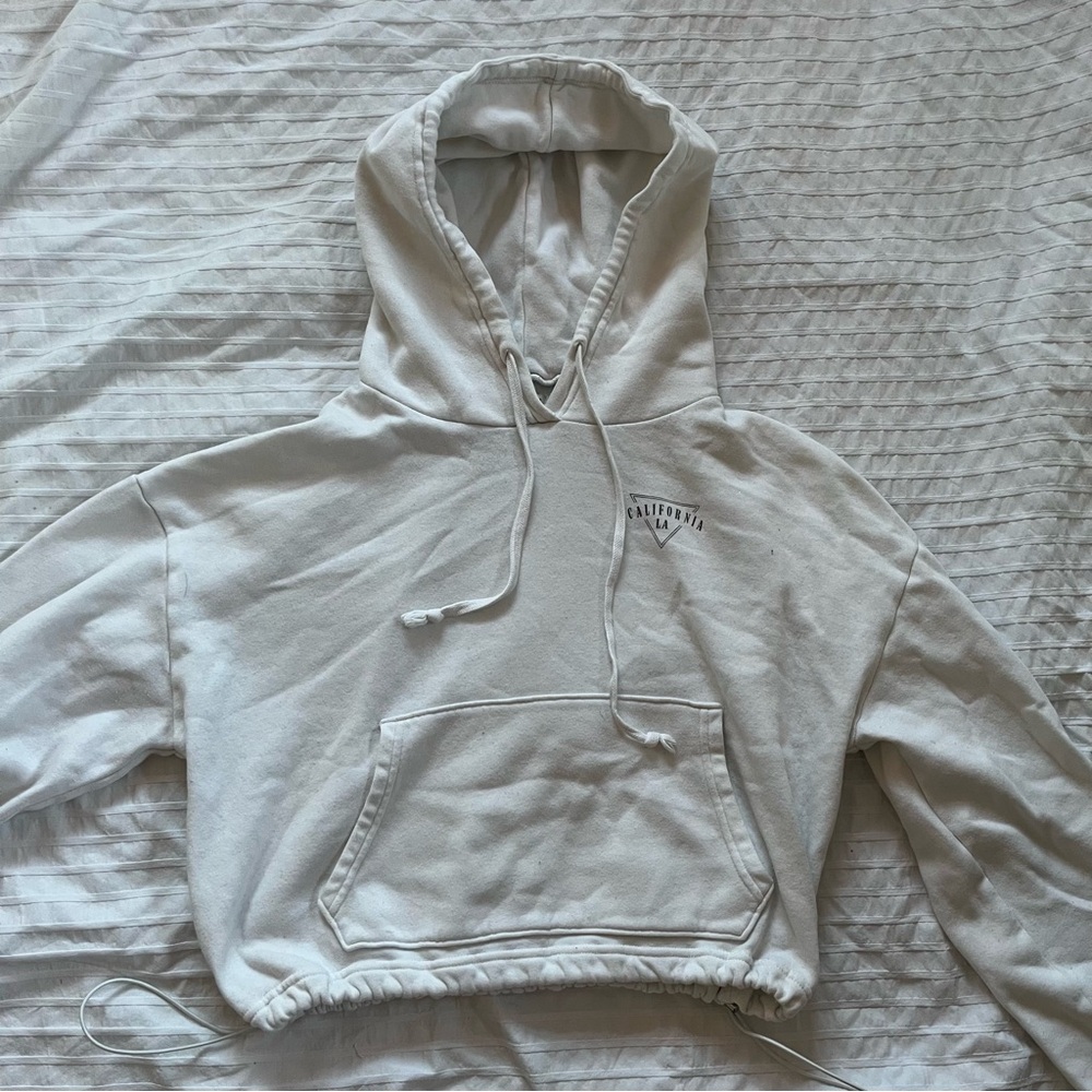 American Eagle AHH-MAZINGLY SOFT Hoodie - White